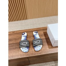디올春夏新상 자수 가죽 슬리퍼 001-182417