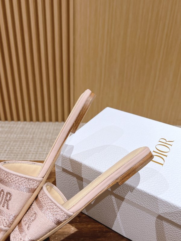디올春夏新상 자수 가죽 슬리퍼 001-182426