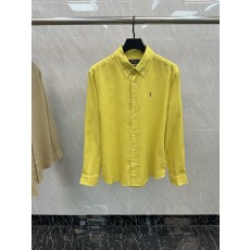 폴로 랄프 로렌 클래식 리넨 긴팔 셔츠 001-182598