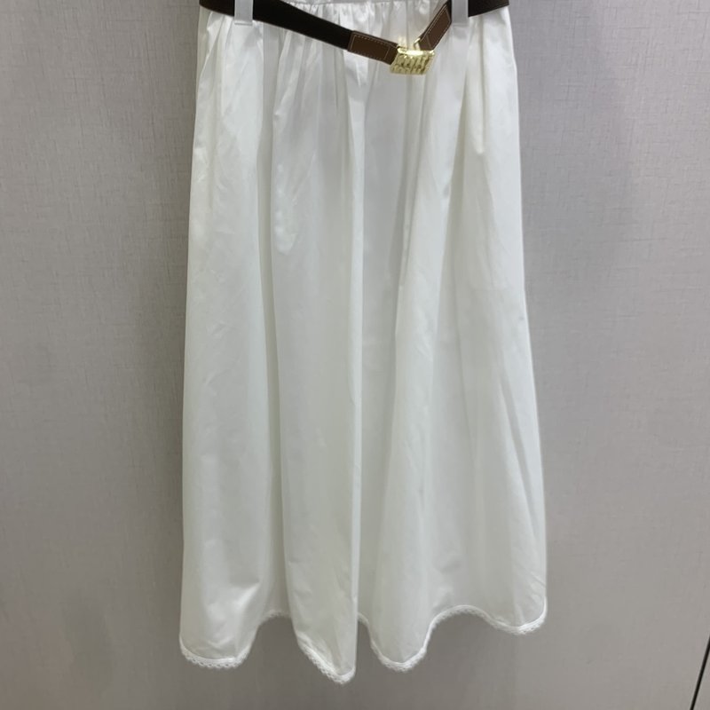 미우미우 칼라 셔츠 원단 레터링 자수 001-182943