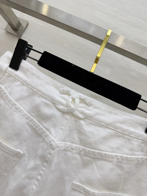 샤넬 클래식 백팩 버클 데님 팬츠 001-183156