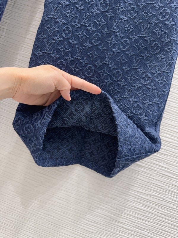 루이비통 여성 스탠다드 핏 슬림 팬츠 001-183352