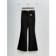 셀린느 블랙 와이드 팬츠 001-183363