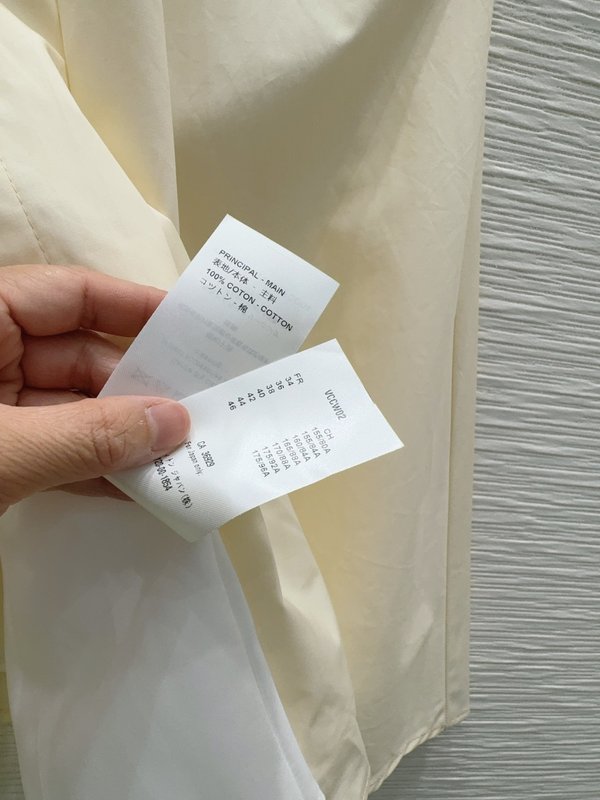 루이비통 신상 화이트 셔츠 원피스 001-183456