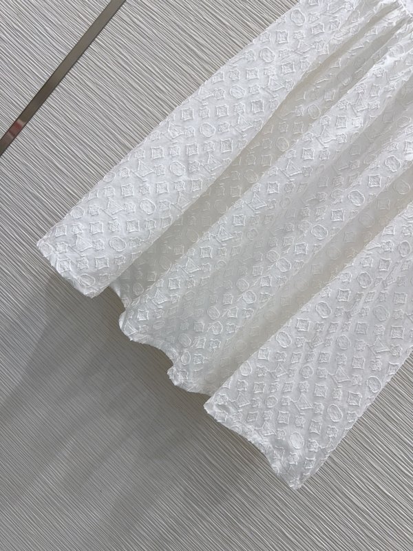 커스텀 자카드 컷오프 민소매 원피스 001-183493