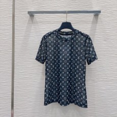루이비통 메쉬 프린트 반팔 티셔츠 001-183516