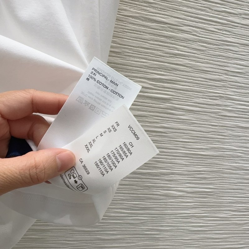 루이비통 뉴 심플 화이트 반팔 티셔츠 001-183518
