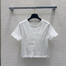 루이비통 여성 심플 숏 티셔츠 001-183535