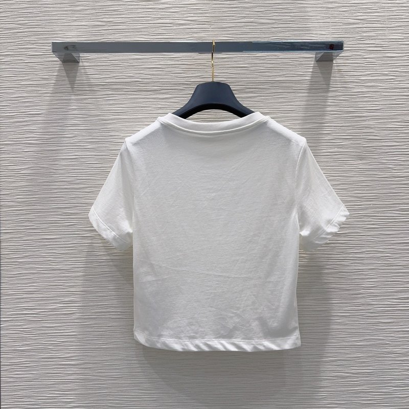 루이비통 여성 심플 숏 티셔츠 001-183535