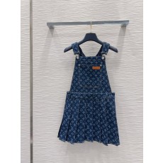 루이비통 데님 오버롤 원피스 001-183586