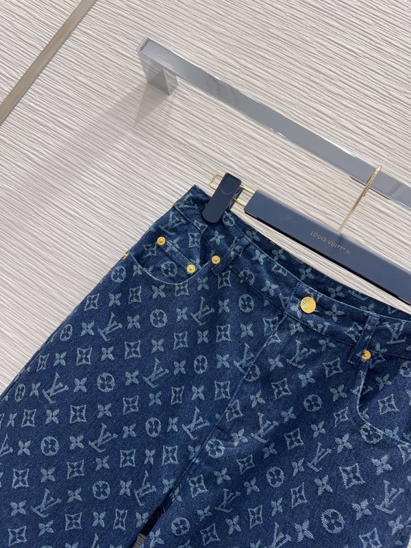 루이비통 데님 롱 팬츠 001-183595