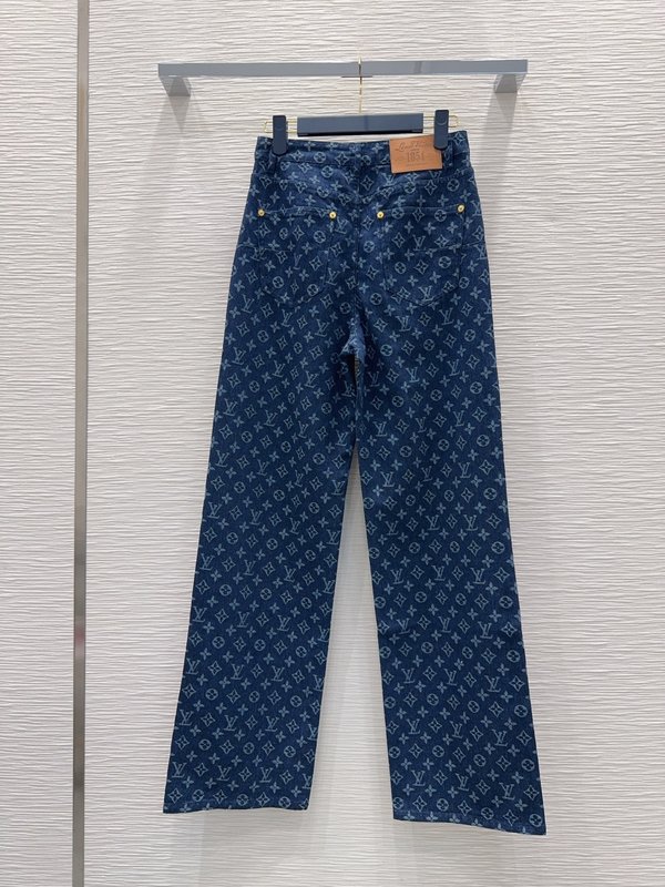 루이비통 데님 롱 팬츠 001-183595