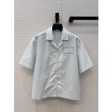 루이비통 리조트 시리즈 루즈핏 반소 면린넨 셔츠 001-183604