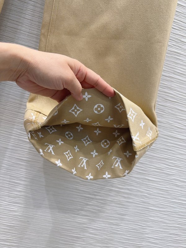 레트로 우아한 텍스처 커스텀 롱팬츠 001-183613