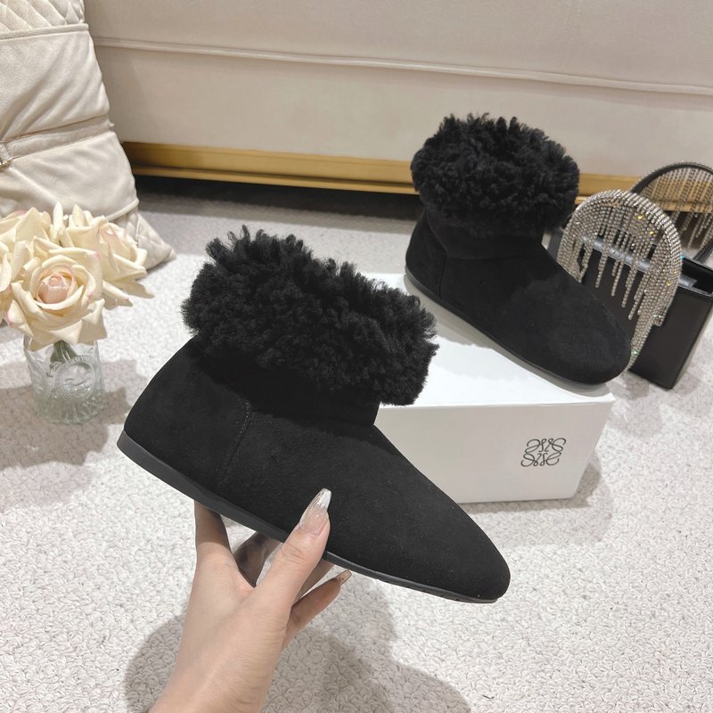 로에웨 양모 일체형 스노우 부츠 001-183627
