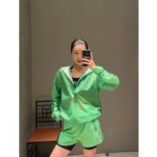 로에베 콜라보 한정판 가짜 투피스 요가 쇼츠 001-183878