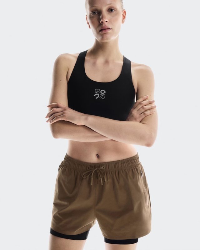 로에베 콜라보 가짜 투피스 요가 쇼츠 001-183880