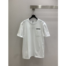 Loew 레터 포켓 반팔 티셔츠 001-183891