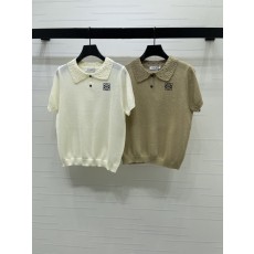 로에 빈티지 오픈워크 니트 반팔 001-183894
