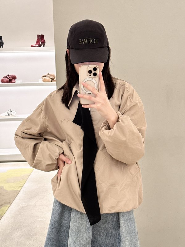 로에베 스플라이스 카키 재킷 001-183895