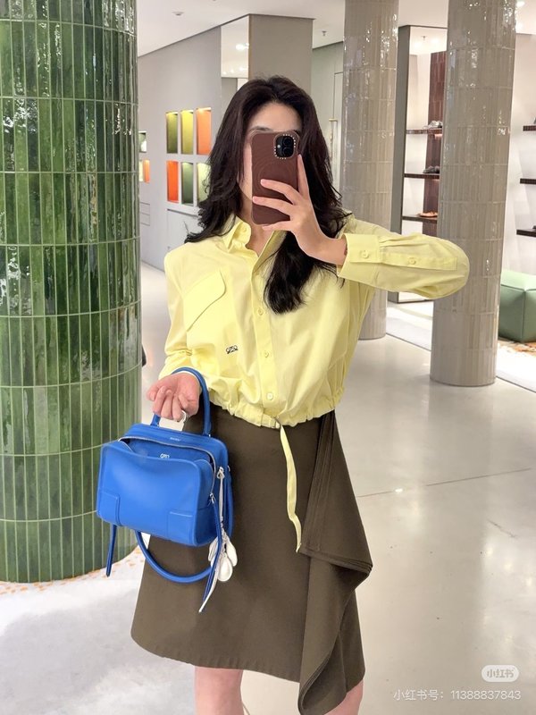 로에베 스프링 리미티드 숏 셔츠 001-183919