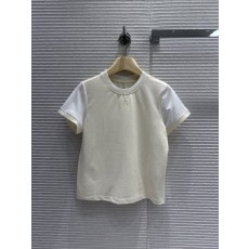 로에베 스플라이스 슬리브 숄더 티셔츠 001-183940