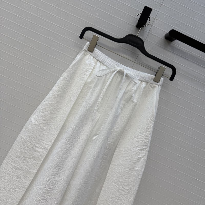 로에베 로고 패치 자수 캐주얼 팬츠 001-183969