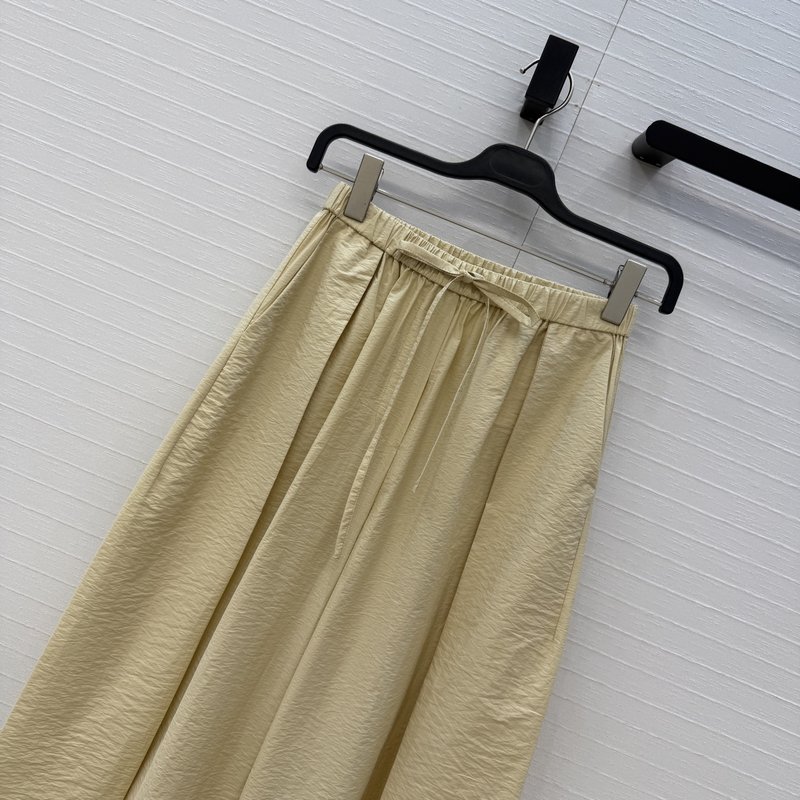로에베 로고 패치 자수 캐주얼 팬츠 001-183971