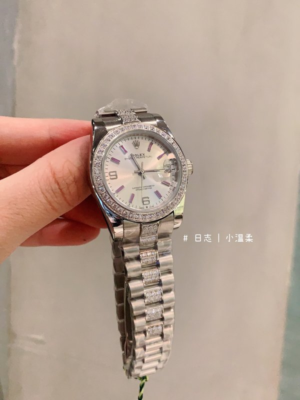 롤렉스 패션 심플 쿼츠 시계 001-184075