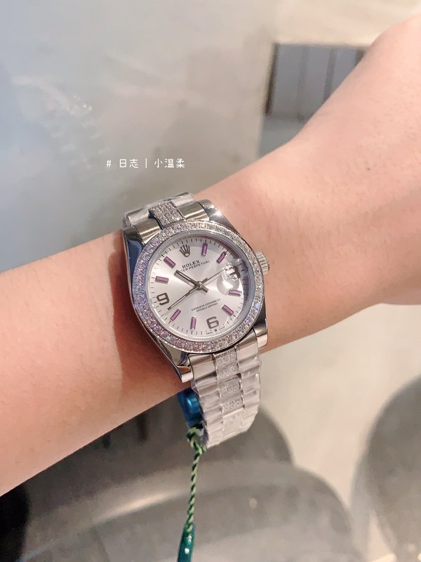롤렉스 패션 심플 쿼츠 시계 001-184075