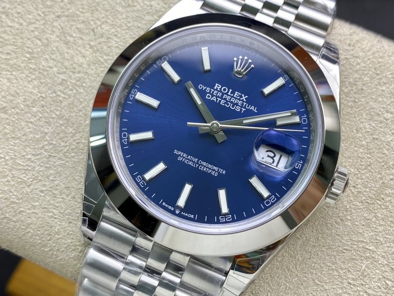 롤렉스 데이저스트 41MM 블루 다이얼 시계 001-184163