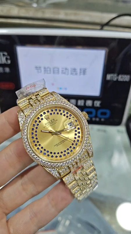 롤렉스 럭셔리 풀다이아몬드 시계 001-184185