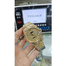 풀다이아몬드 럭셔리 골드 데이트저스트 시계 001-184189