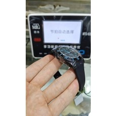 롤렉스 개조 올블랙 서브마리너 남성 기계식 시계 001-184190