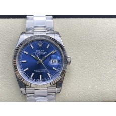 롤렉스 데이트저스트 36mm 시리즈 삼주 스틸 밴드 001-184494