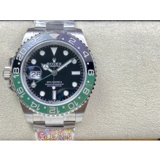 롤렉스 그린위치 GMT 블랙그린 베젤 레프트핸드 001-184859
