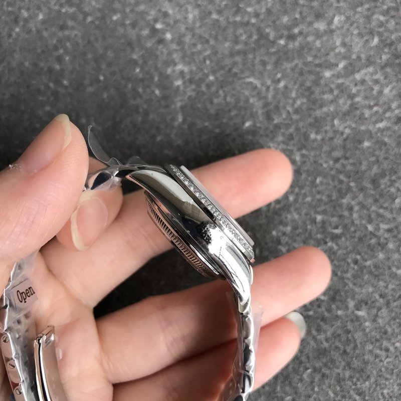롤렉스 데이트저스트 시리즈 여성용 기계식 시계 001-185116