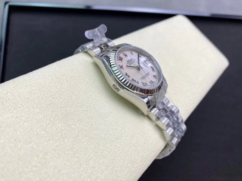 롤렉스 데이트저스트 31mm 오토매틱 여성 시계 001-185136