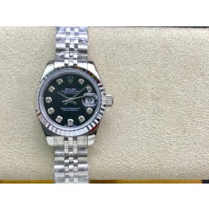 롤렉스 오이스터 퍼페추얼 31mm 여성 오토매틱 시계 001-185157