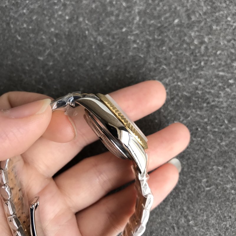 롤렉스 데이트저스트 시리즈 여성용 기계식 시계 001-185175