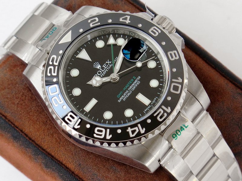 롤렉스 GMT 마스터 II 시리즈 남성 오토매틱 시계 001-185185