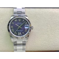 롤렉스 오이스터 퍼페추얼 31mm 여성 오토매틱 시계 001-185238