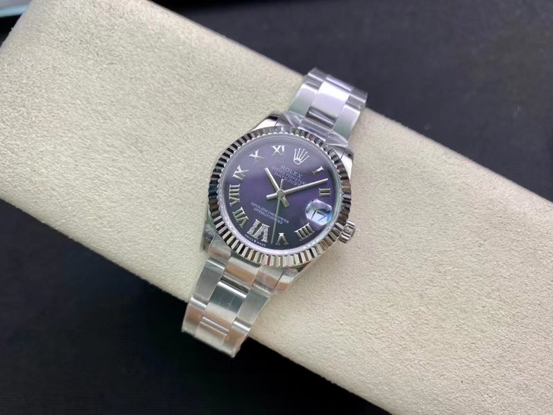 롤렉스 오이스터 퍼페추얼 31mm 여성 오토매틱 시계 001-185238