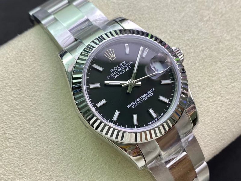 롤렉스 데이트저스트 31mm 오토매틱 시계 001-185239