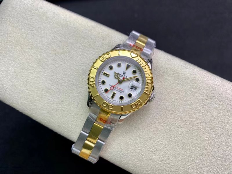 롤렉스 요트마스터 29mm 여성 시계 001-185243