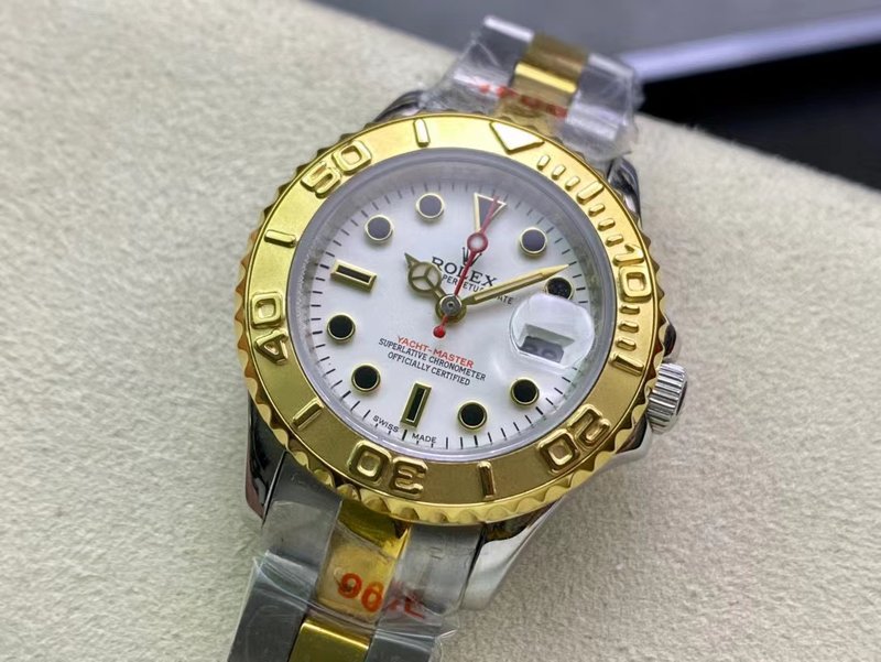 롤렉스 요트마스터 29mm 여성 시계 001-185243