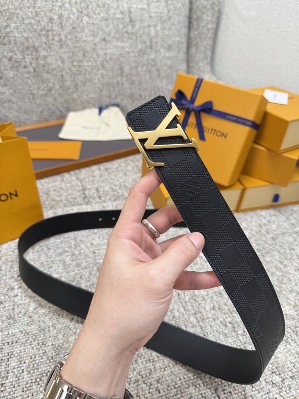 LV 체커보드 양면 사용 벨트 001-185291