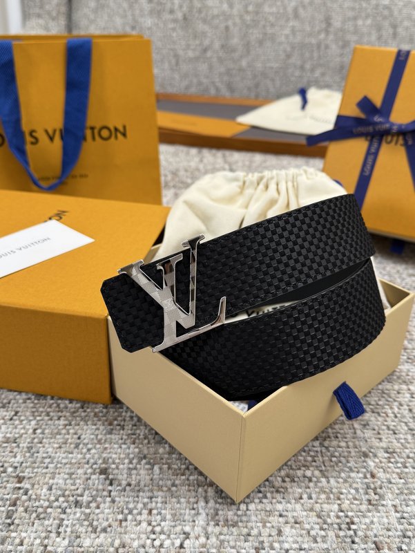 LV 미그 가죽 시리즈 핸드 페인팅 벨트 001-185293