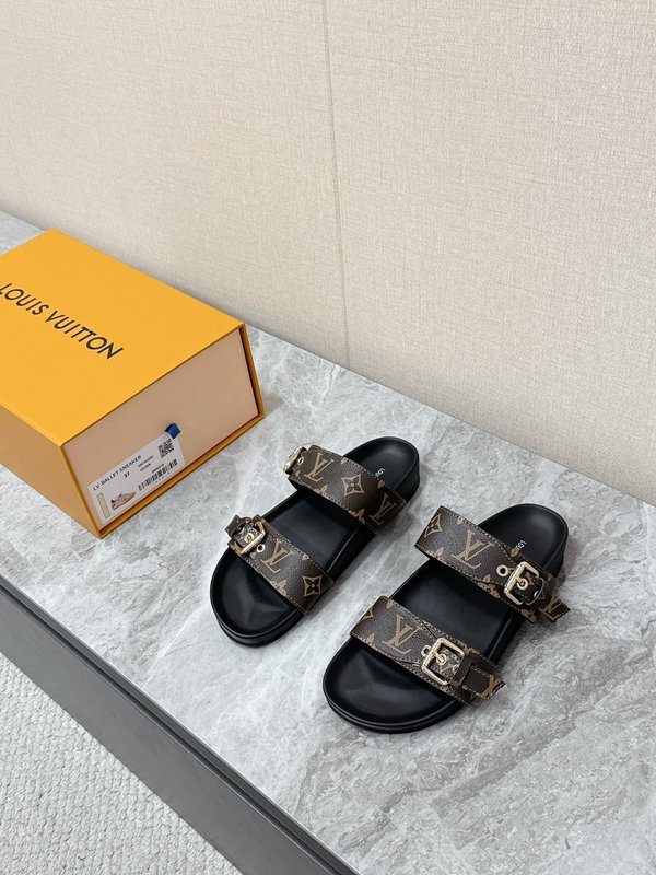 루이비통 커플 체인 샌들 001-185348