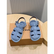 LV 스타일 남성용 가죽 샌들 001-185397